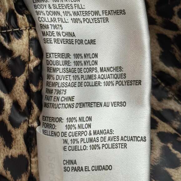 Michael Kors Packable Down Fill Puffer Jacket - Picture 7 of 9